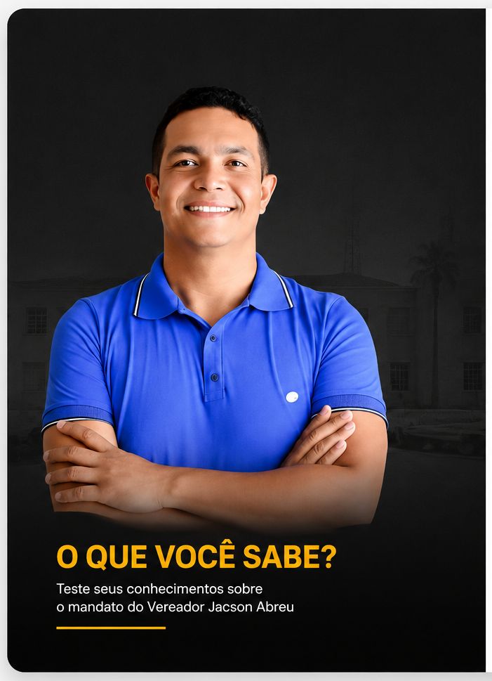Vereador Jackson Abreu